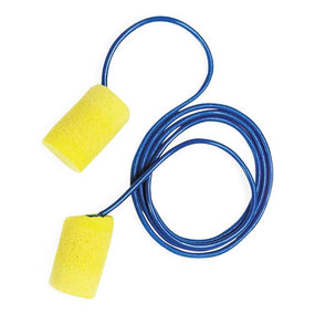 3M 3M E-A-R Classic Foam Earplugs with Cord 311-1101 - 200.0 Each