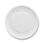 Ajm Packaging Corporation White Paper Plates - AJMPP6GREWH
