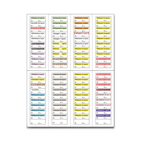 Centurion Medication Dosage Labels - AL10014 - 250 Each - MDL-AL10014