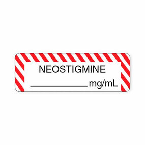 Neostigmine Label - AL108 - 3 Roll - MDL-AL108