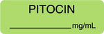 Centurion Centurion Pink Pitocin Labels AL110G 1.0 Roll-MDL-AL110G