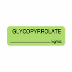 Centurion Centurion Glycopyrrolate Labels AL182 - 3.0 Roll