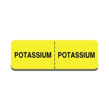 Centurion Centurion Potassium Labels AL3343Y - 3.0 Roll