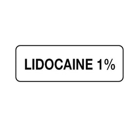 Lidocaine Label - AL39GW - 3 Roll - MDL-AL39GW
