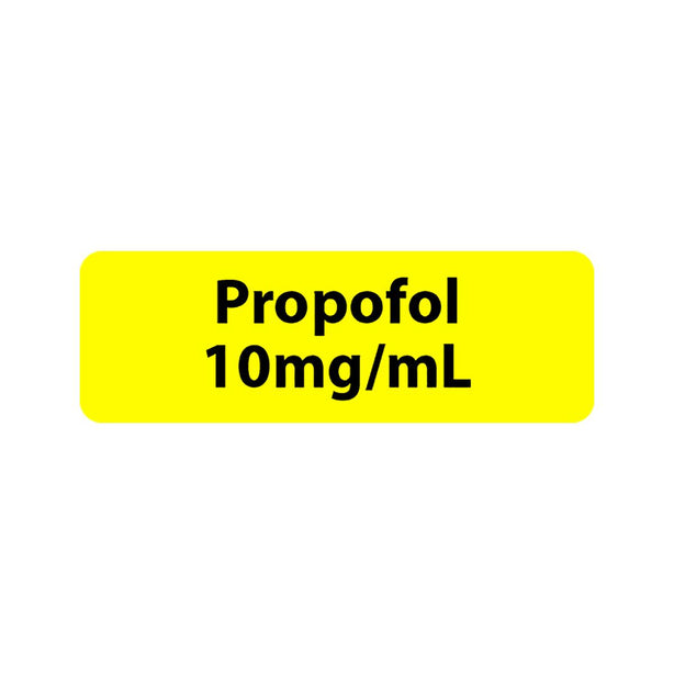 CENTURION Centurion Diprivan/Propofol Labels AL423F 3 Roll - MDL-AL423F