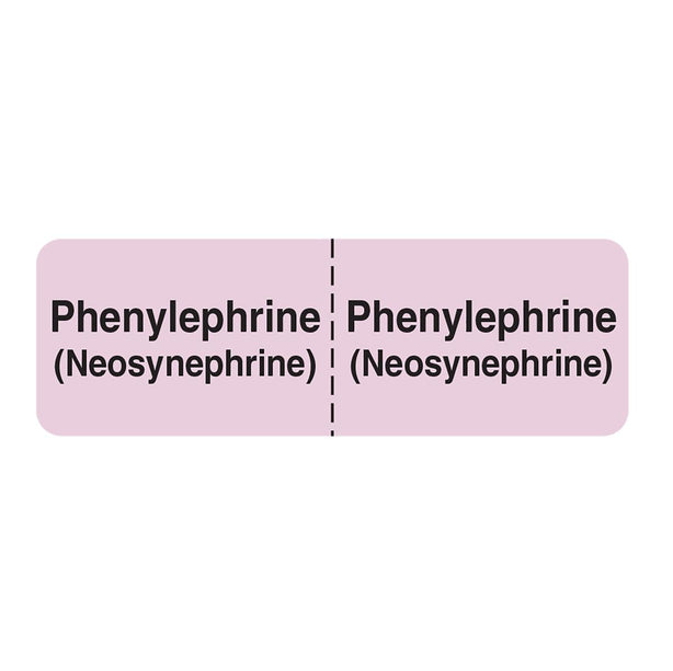Centurion Centurion Phenylephrine Labels AL5428 3.0 Roll-MDL-AL5428