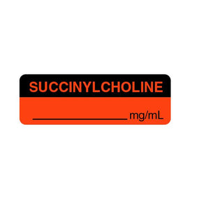 Centurion Centurion Succinylcholine Labels AL57 - 3.0 Roll