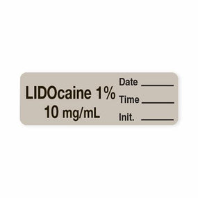 Lidocaine Label - AL5940 - 3 Roll - MDL-AL5940