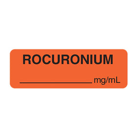 Centurion Centurion Rocuronium Labels AL786 - 3.0 Roll