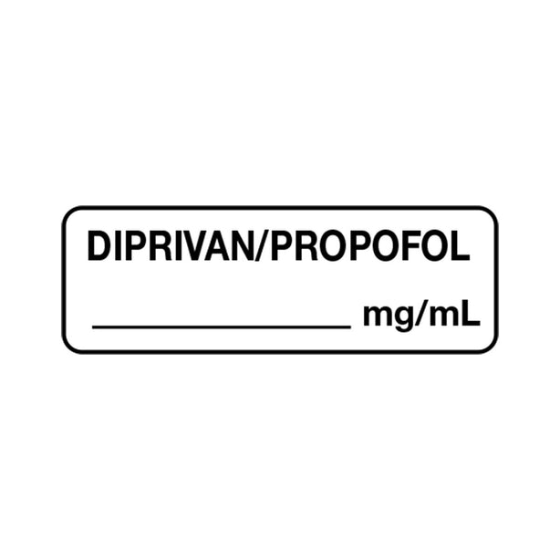CENTURION Centurion Diprivan/Propofol Labels AL836 3 Roll - MDL-AL836