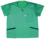 Molnlycke Us Extra-Comfort BARRIER Disposable Three-Pocket Scrub Shirt, Green, Size 3XL - 18660 - 48 Each