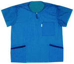 Molnlycke Blue Scrub Tops - 21610 - 48 Each - MDL-ALA21610
