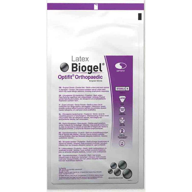 Molnlycke Healthcare Us LLC Biogel Optifit Latex Orthopedic Surgical Gloves 31085 - 40.0 Pair