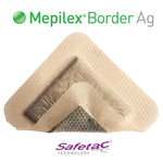 Molnlycke Healthcare Us LLC Mepilex AG Antimicrobial Silver Foam Border Dressings - ALA395490