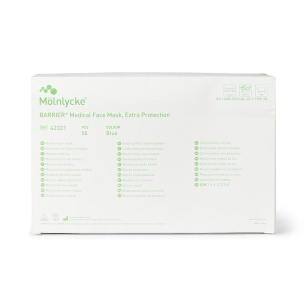 Molnlycke Healthcare Us LLC Extra Protection Barrier Masks 42321-01 - 50.0 Each
