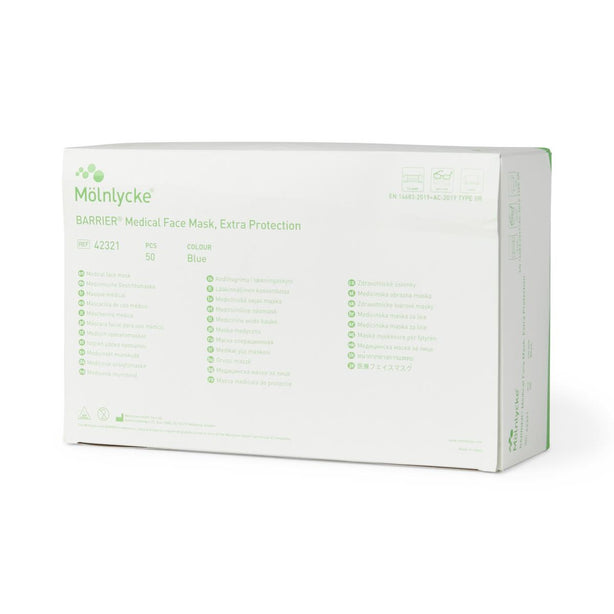 Molnlycke Healthcare Us LLC Extra Protection Barrier Masks 42321-01 - 50.0 Each