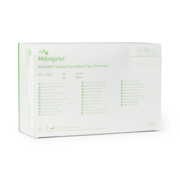 Molnlycke Healthcare Us LLC Extra Protection Barrier Masks 42321-01 - 200.0 Each