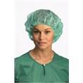Molnlycke Us Annie Bouffant Cap, Green, Size L - 621825 - 600 Each