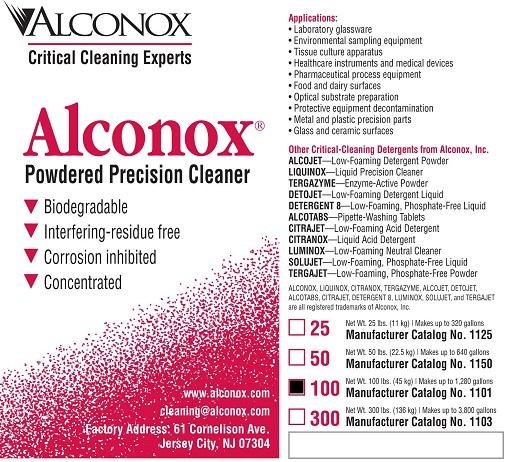 Alconox Powdered Precision Cleaner - 1101 - 1 Each - MDL-ALD1101