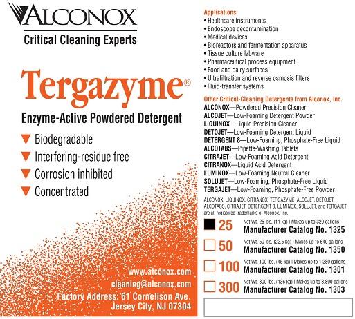 Alconox Inc Alconox Tergazyme Detergents 1325 - 1.0 Each