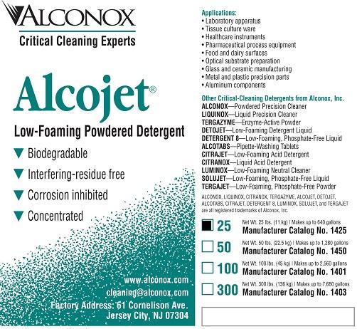 Alcojet Detergents - 1425 - 1 Each - MDL-ALD1425