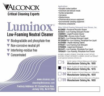 Luminox Detergents - 1915 - 1 Each - MDL-ALD1915