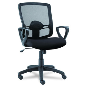 Alera Mesh Mid-Back Swivel and Tilt Office Chair ET42ME10B 1.0 Each