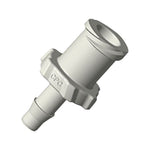 Female Luer Lock, Barbed, Natural, 100/Bag - Fits 1/8 inch ID Tubing (0.125 inch, 3.18 mm) - ALF41