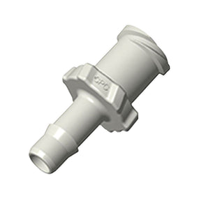 Female Luer Lock, Barbed, Natural, 100/Bag - Fits 5/32 inch ID Tubing (0.156 inch, 3.97 mm) - ALF51