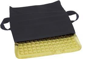 T-Gel Checkerboard Cushions - 10882/NA/NA/POLY - 1 Each - MDL-ALI10882BLK