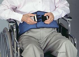 SKIL-CARE Resident-Release Soft Wheelchair Belt 301275 1 Each - MDL-ALI301275