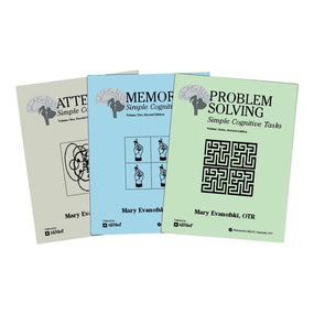 ALIMED Cognitive Retraining Workbooks 5824 1 Each - MDL-ALI5824