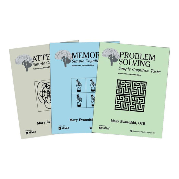 ALIMED Cognitive Retraining Workbooks 5824 1 Each - MDL-ALI5824