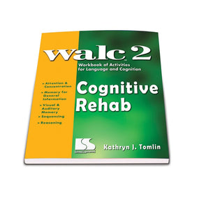 Alimed WALC Workbook of Activities for Language and Cognition 713476 - 1.0 Each