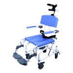 ALIMED Healthline EZee Life Tilt Aluminum Shower Commode 713533 1 Each - MDL-ALI713533