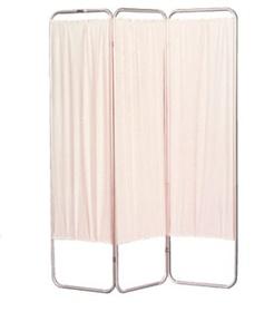 Alimed Nonmagnetic Folding Three Panel Privacy Screen 73382 - 1.0 Each