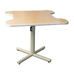 Dual Comfort Recess Height-Adjustable Table - 76243 - 1 Each - MDL-ALI76243A