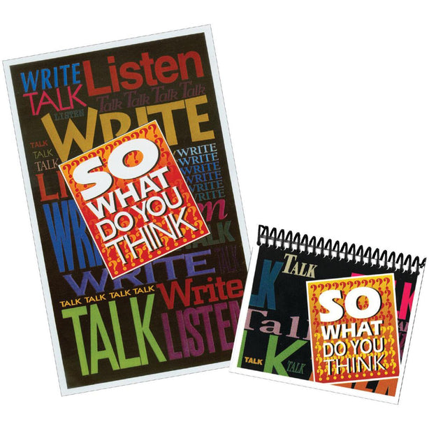 So What Do You Think Activity Card Set - 80397 - 1 Each - MDL-ALI80397