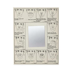 ALIMED Adult Oral Images Exercise Chart 80610 1 Each