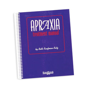 ALIMED Dysarthria/Apraxia Treatment Manuals 82983 1 Each - MDL-ALI82983