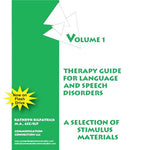 Alimed Therapy Guide for Language and Speech Disorders Book Volume 1 - ALI83109
