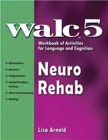 Alimed WALC Workbook of Activities for Language and Cognition 83334 - 1.0 Each