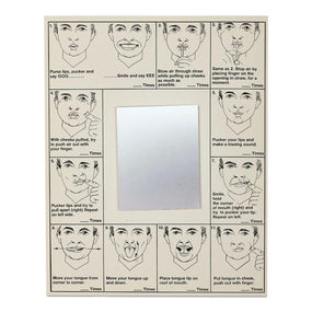 ALIMED Adult Oral Images Exercise Chart 88840001 10 Each