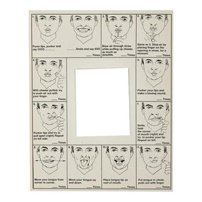 ALIMED Adult Oral Images Exercise Chart 88840101 10 Each