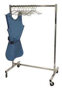 Alimed Mobile Apron Valet Racks - ALI921979