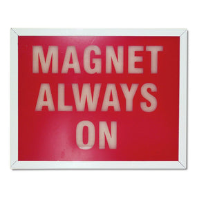 MRI Magnet Warning Light-Up Wall Sign - 924919 - 1 Each - MDL-ALI924919