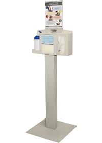 Bowman Manufacturing Company, Inc. Sign Holders for Educational Respiratory Hygiene Flu Station MP-070 1.0 Each-MDL-ALI926009