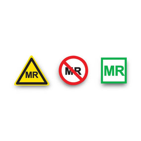 Alimed MRI Safe / Caution Stickers by ALIMED 935493 -