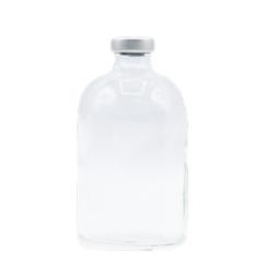 Alk Sterile Empty Vial, Glass, 25 x 100 cc, 20 mm, Silver - SEV100 - 25 Each