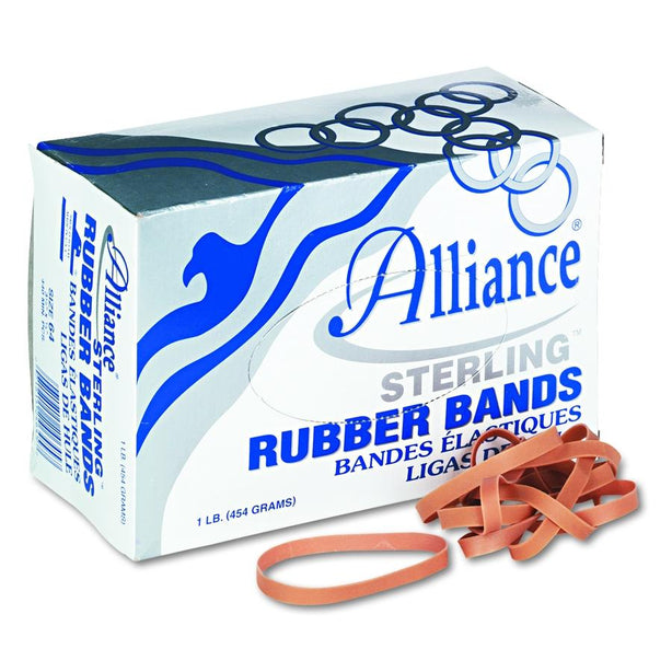 Alliance Sterling Rubber Band, Size 64, 3.5" x 0.25" - 24645 - 1 Each
